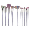 10pc Unicorn Maekup Brushes