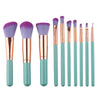 10pc Wood Brush Set