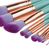 10pc Wood Brush Set