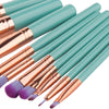 10pc Wood Brush Set