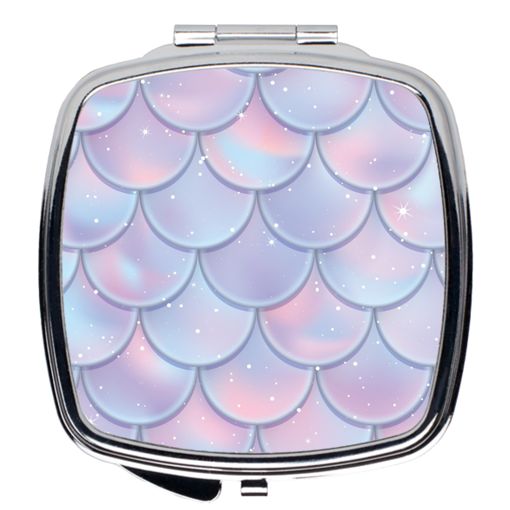 Mermaid Scales Compact Mirror