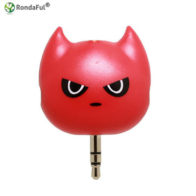 Angry Cat 3-Way Headphone Splitter