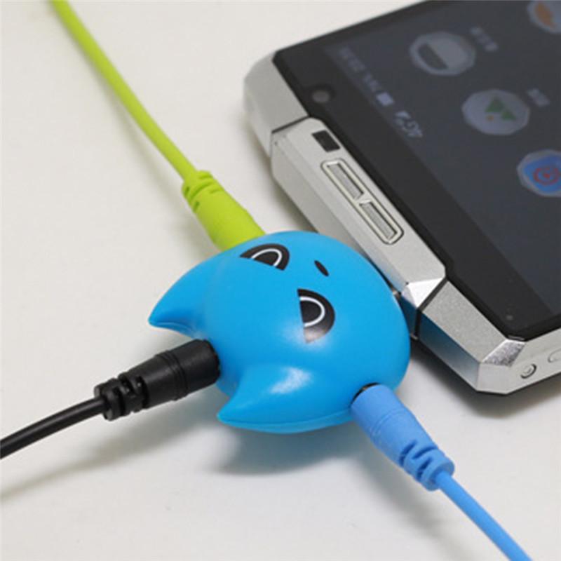 Angry Cat 3-Way Headphone Splitter