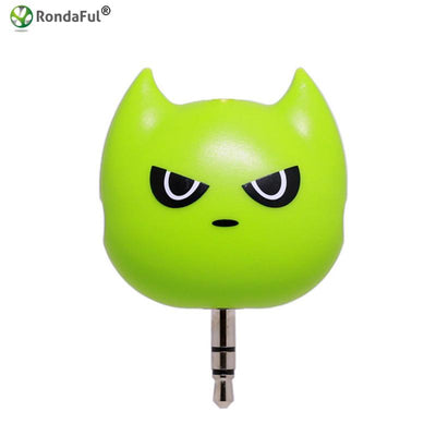 Angry Cat 3-Way Headphone Splitter