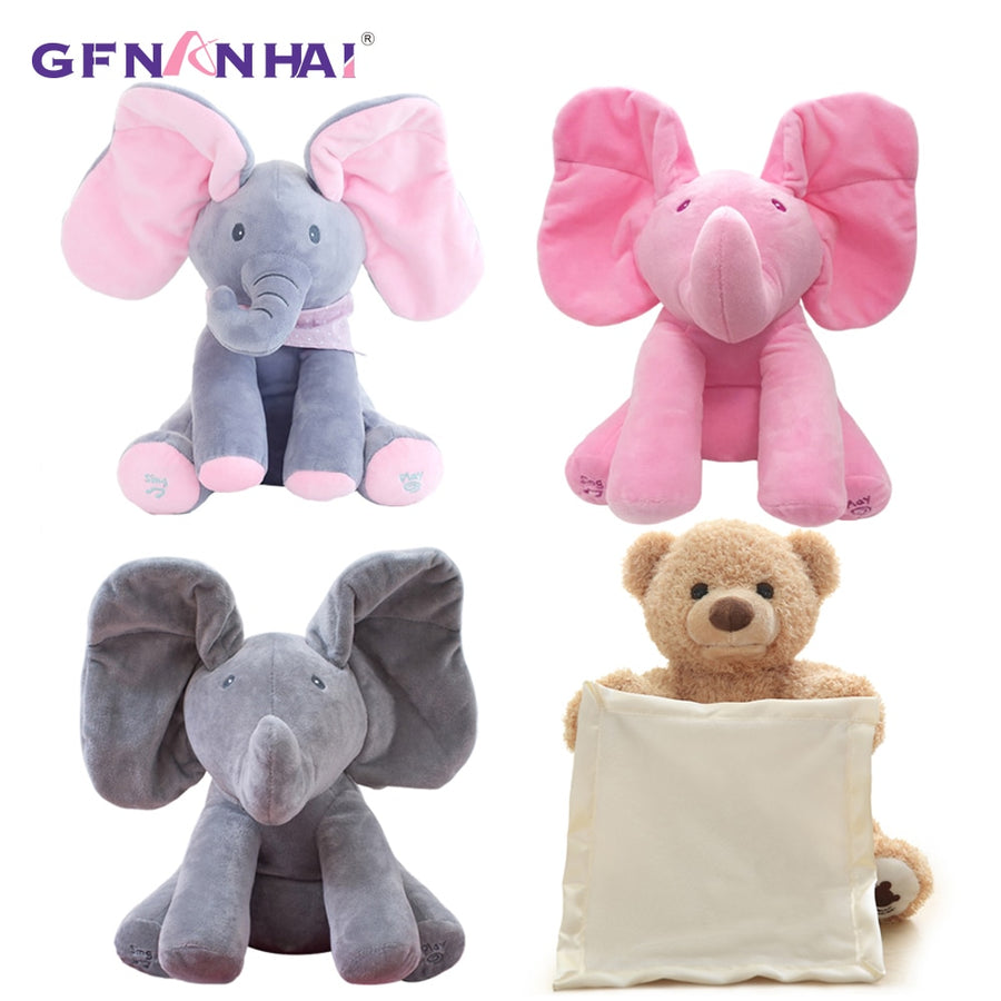 Peek-A-Boo Elephant & Bear