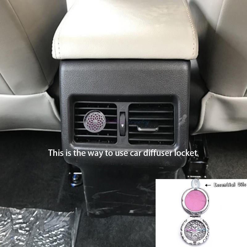 Stainless Steel Car Essential Oil Diffuser Clip
