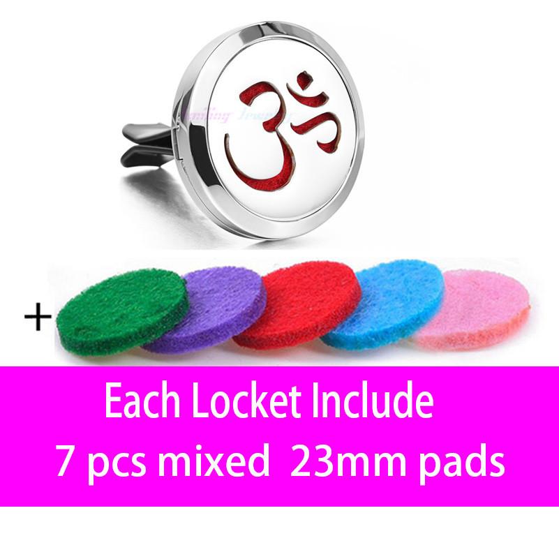 Stainless Steel Car Essential Oil Diffuser Clip