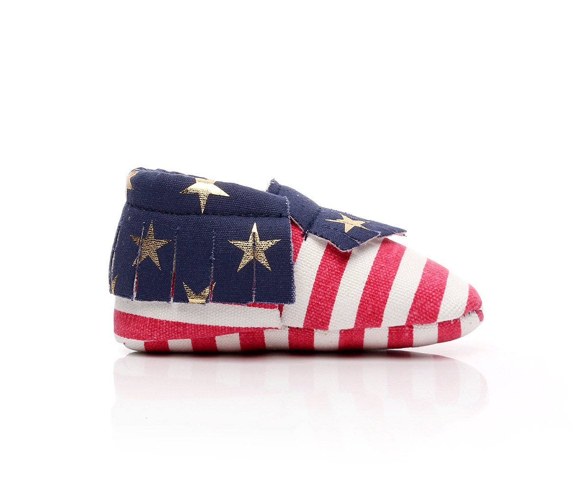 USA Pride Canvas Moccasins