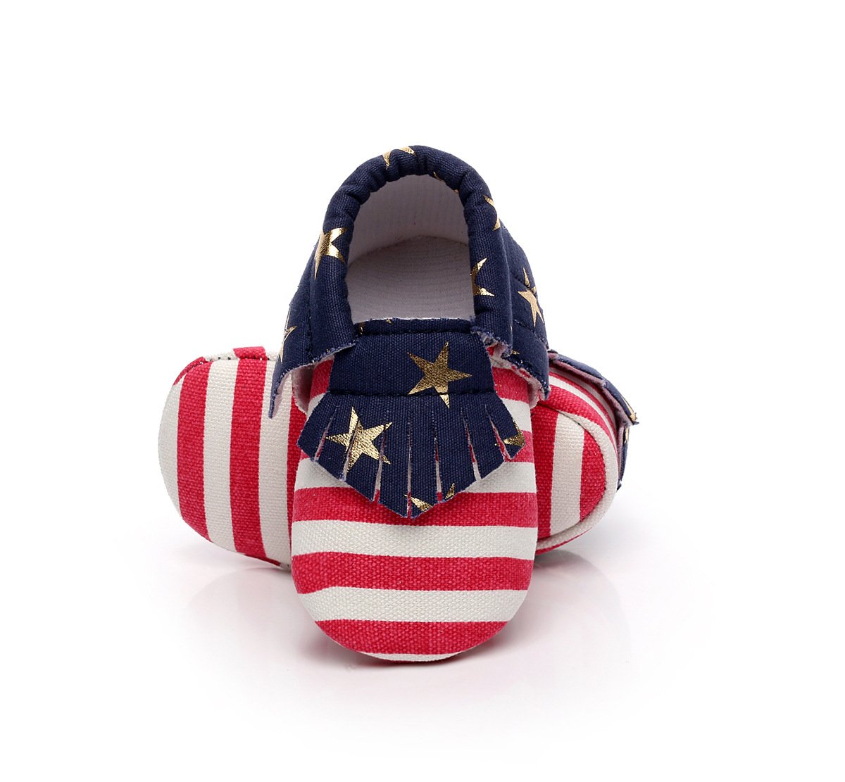 USA Pride Canvas Moccasins