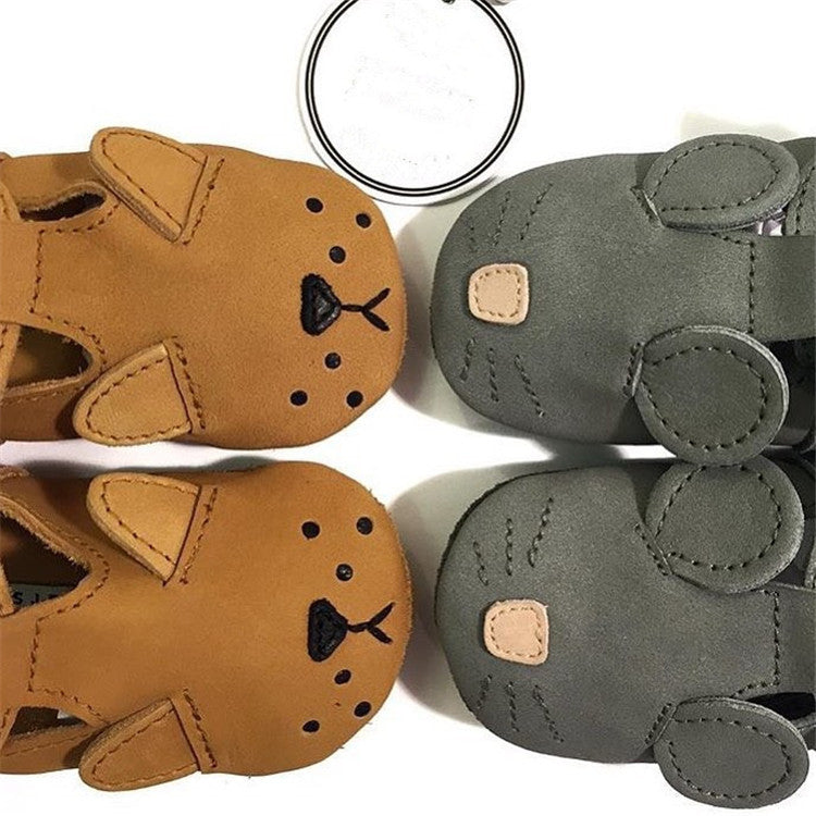 Baby Animal Genuine Leather Sandals