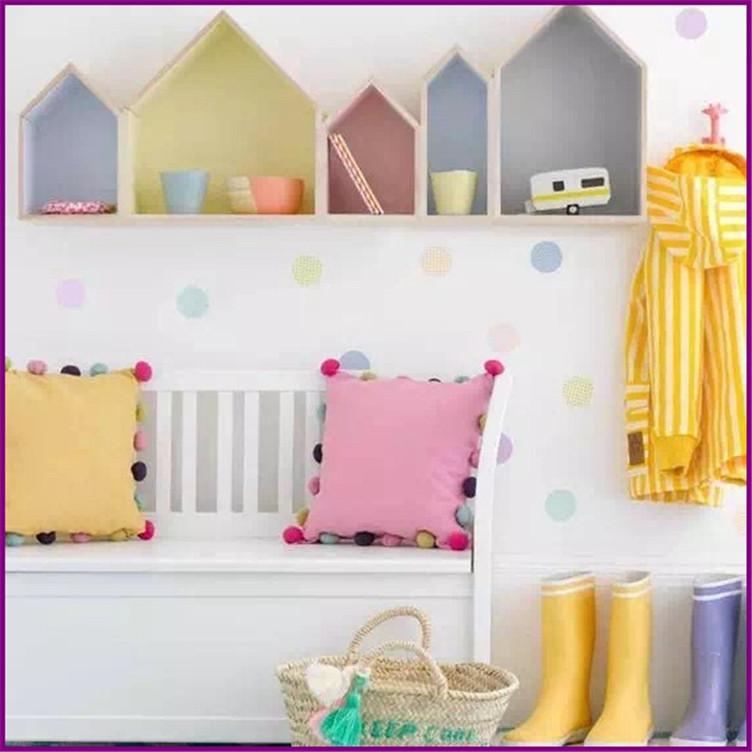 2pcs Nursery House Shelves