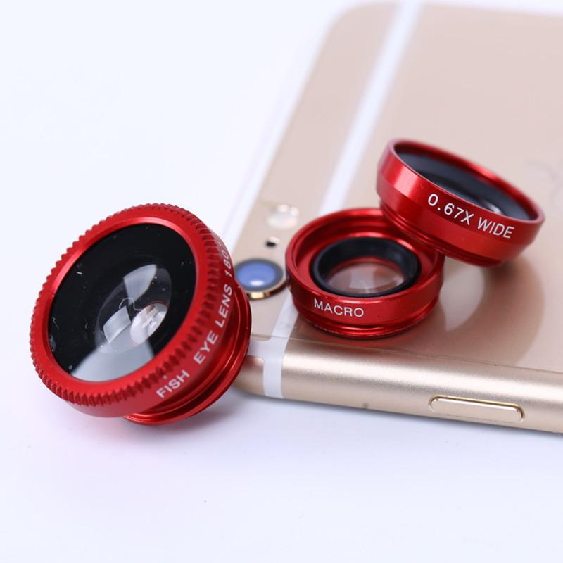 3 in 1 Smartphone Wide Angle/Macro/Fisheye Lens