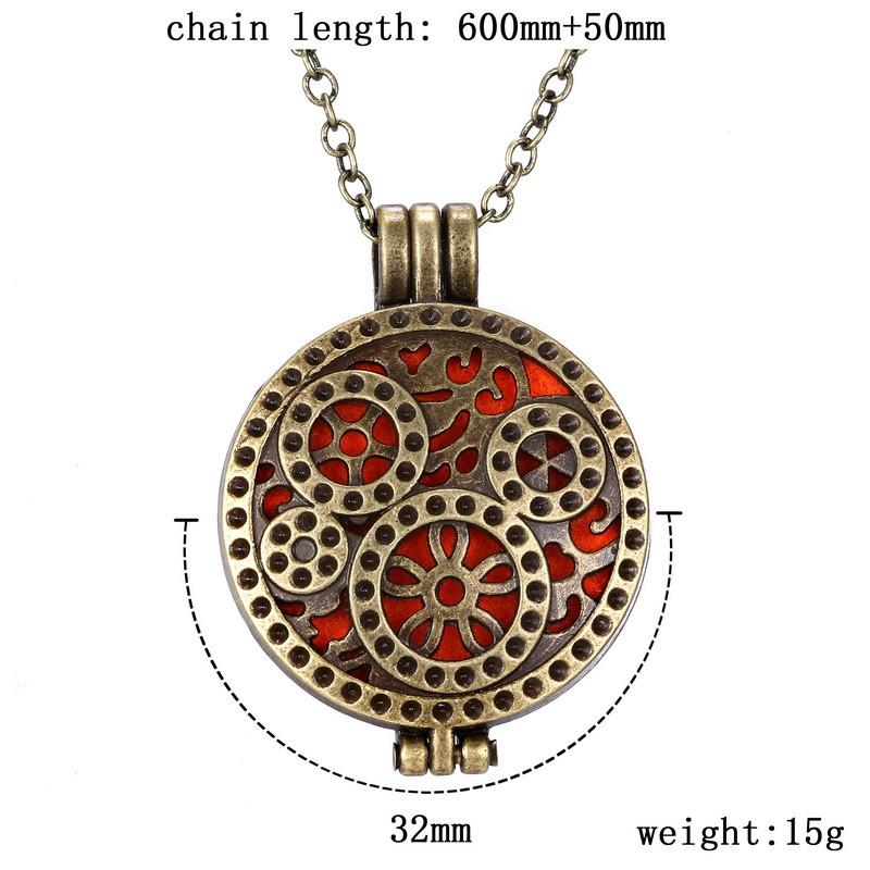Steampunk Style Oil Necklace