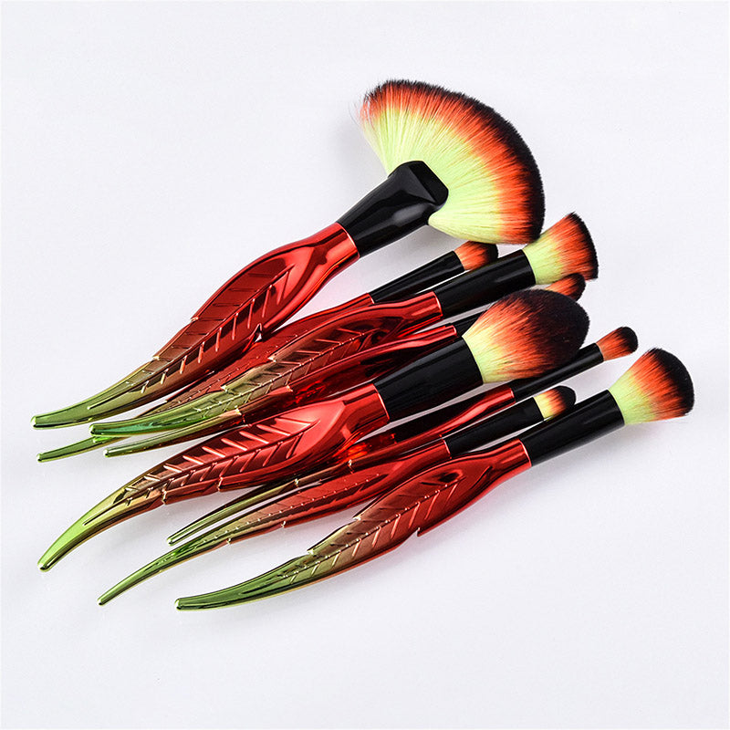 Leaf Makeup Brush Set