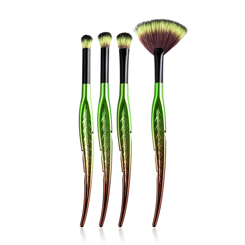 Leaf Makeup Brush Set