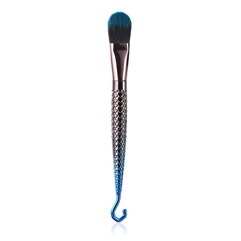 7 & 10pc Fish Hook Makeup Brush Set