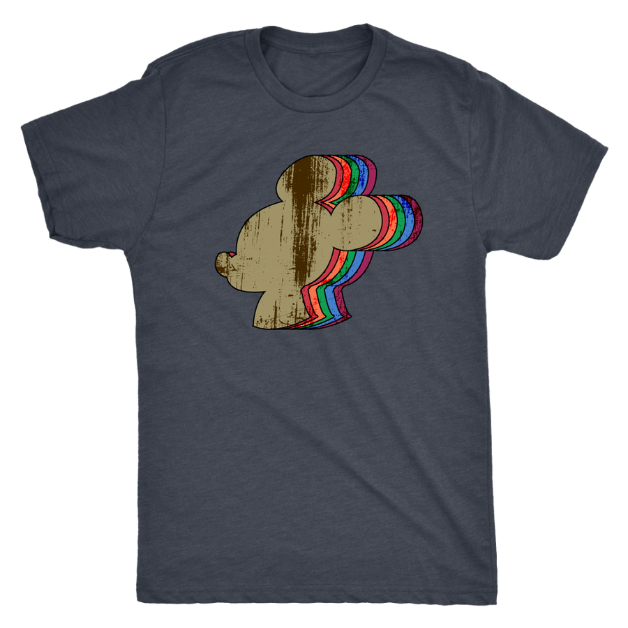 Men's & Ladies Triblend Mickey Head Shirt