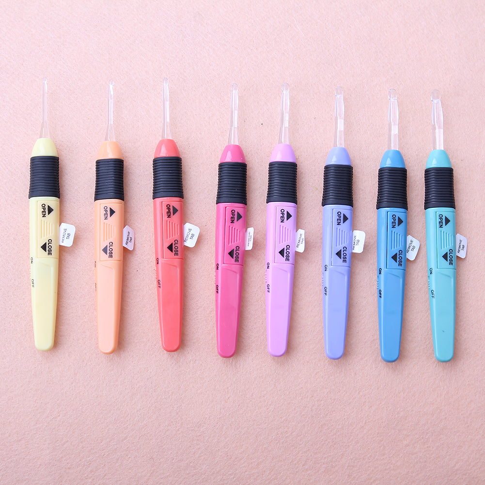 LED Crochet Hook Set (8pcs)