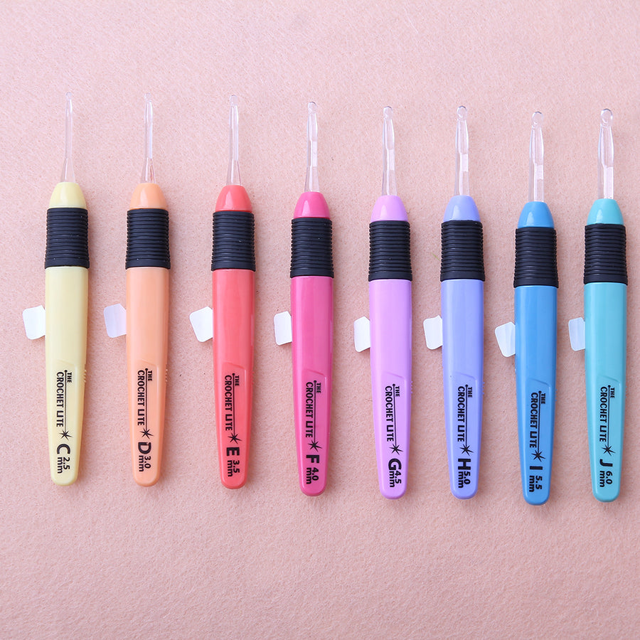 LED Crochet Hook Set (8pcs)