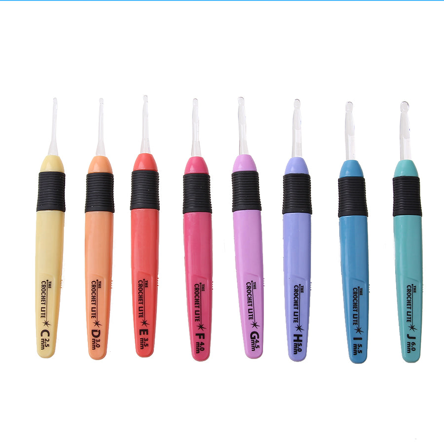 LED Crochet Hook Set (8pcs)