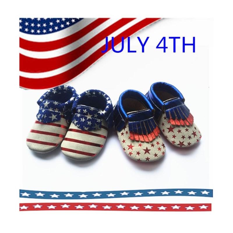 USA Pride Genuine Leather Moccasins
