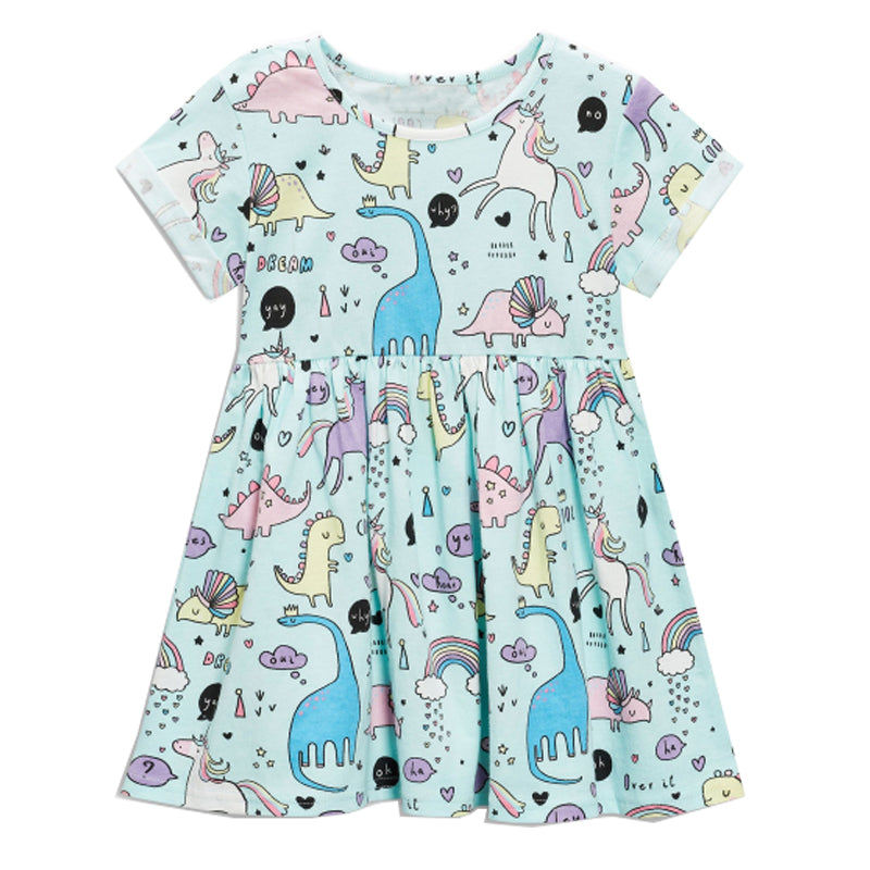 Girls Dinosaur Dress