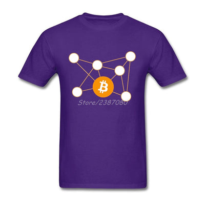Bitcoin Chemical Molecule T-Shirt