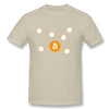 Bitcoin Chemical Molecule T-Shirt
