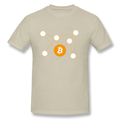 Bitcoin Chemical Molecule T-Shirt