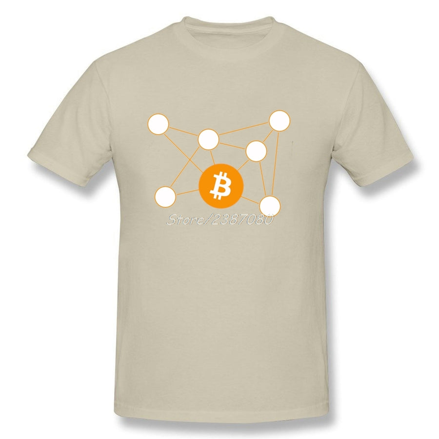 Bitcoin Chemical Molecule T-Shirt