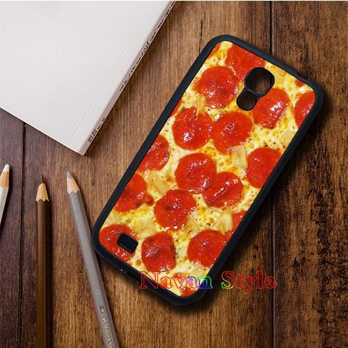 Cheese Pepperoni Pizza funny food cell phone case cover for Samsung Galaxy S3 S4 S5 s6 s7 s6 edge s7 edge Note 3 Note 4 note 5