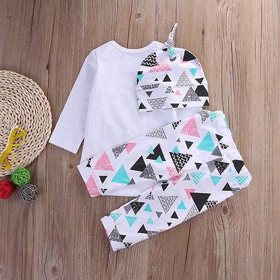 Baby Selfie 3pc Leggings, Romper & Hat Set