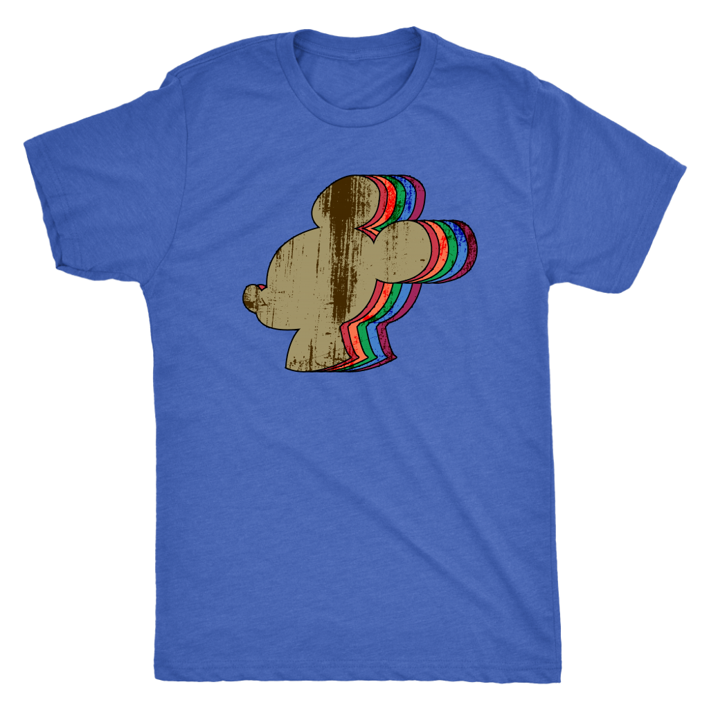 Men's & Ladies Triblend Mickey Head Shirt