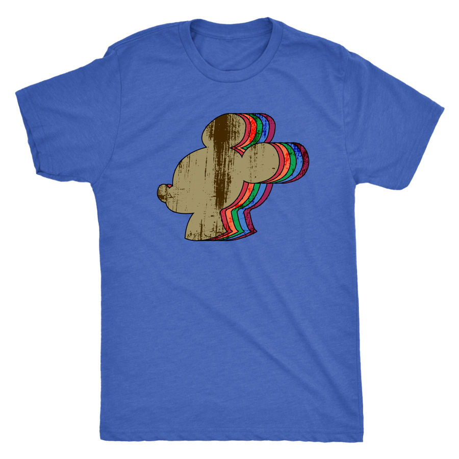 Men's & Ladies Triblend Mickey Head Shirt