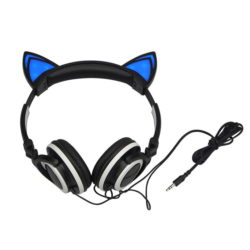 LED Cat Ear Headphones