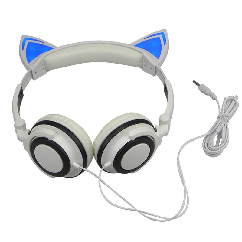 LED Cat Ear Headphones