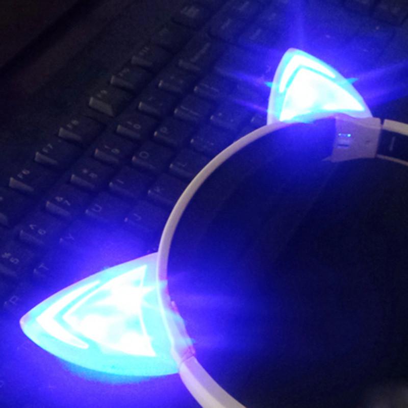 LED Cat Ear Headphones
