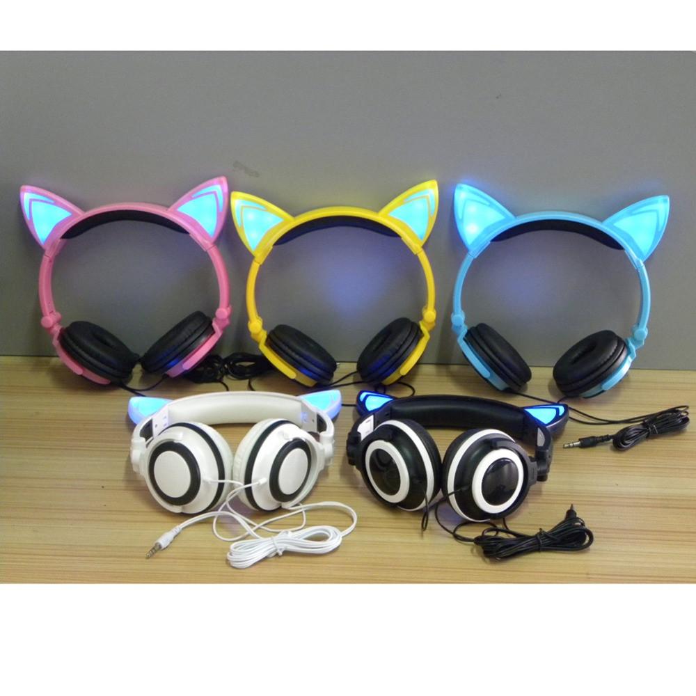 LED Cat Ear Headphones