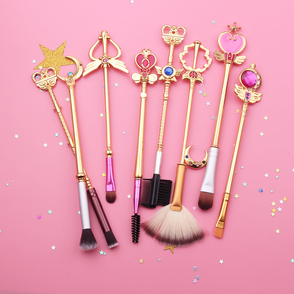 8pc Sailor Moon Makeup Brush Set