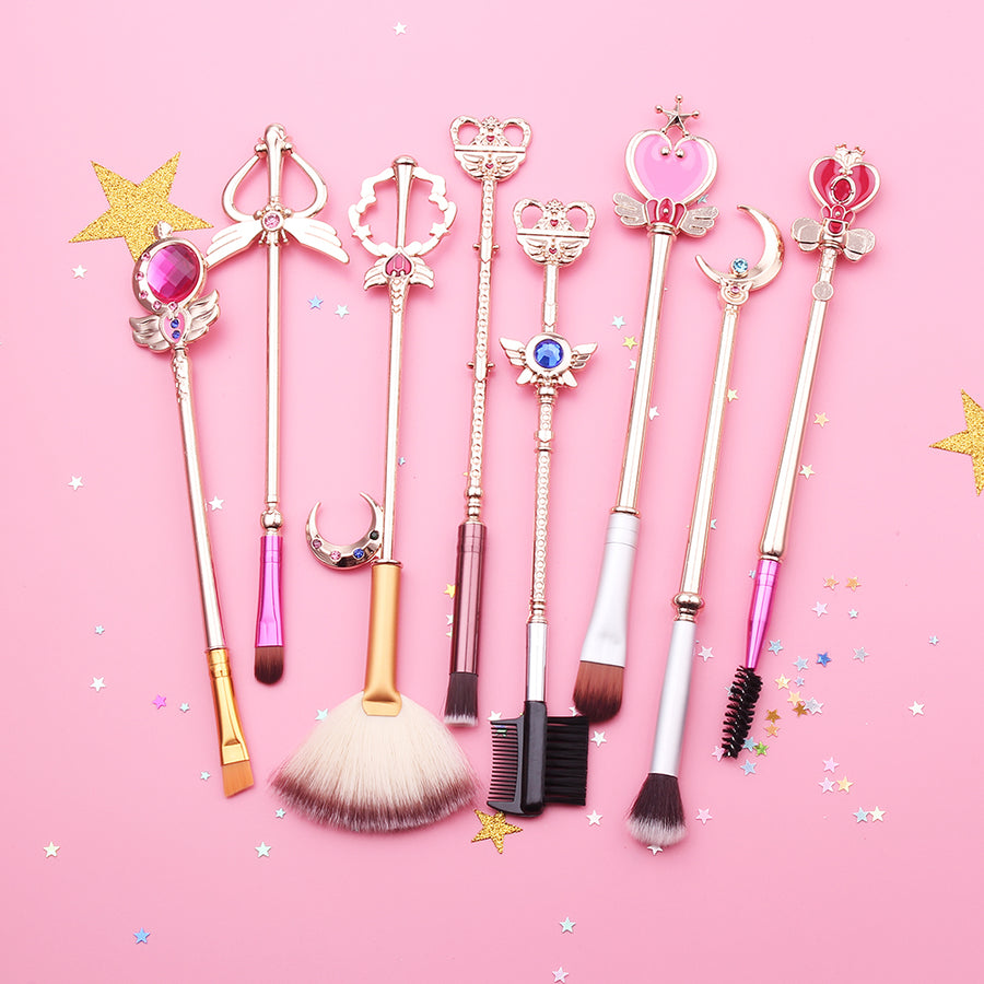8pc Sailor Moon Makeup Brush Set