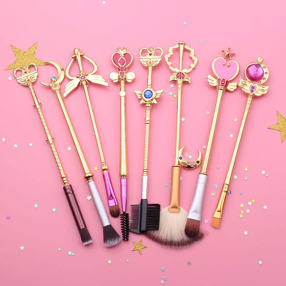 8pc Sailor Moon Makeup Brush Set