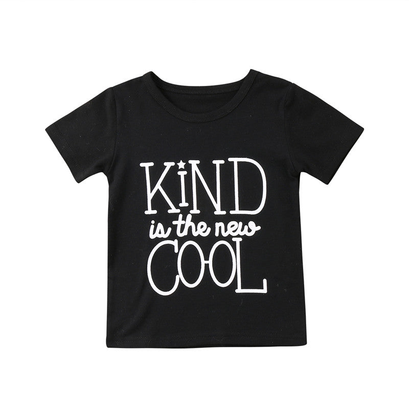 'Kind Is The New Cool' Toddler & Big Kid Shirt