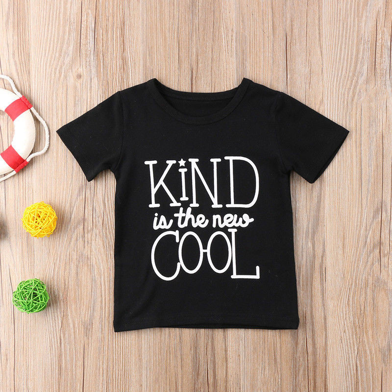 'Kind Is The New Cool' Toddler & Big Kid Shirt