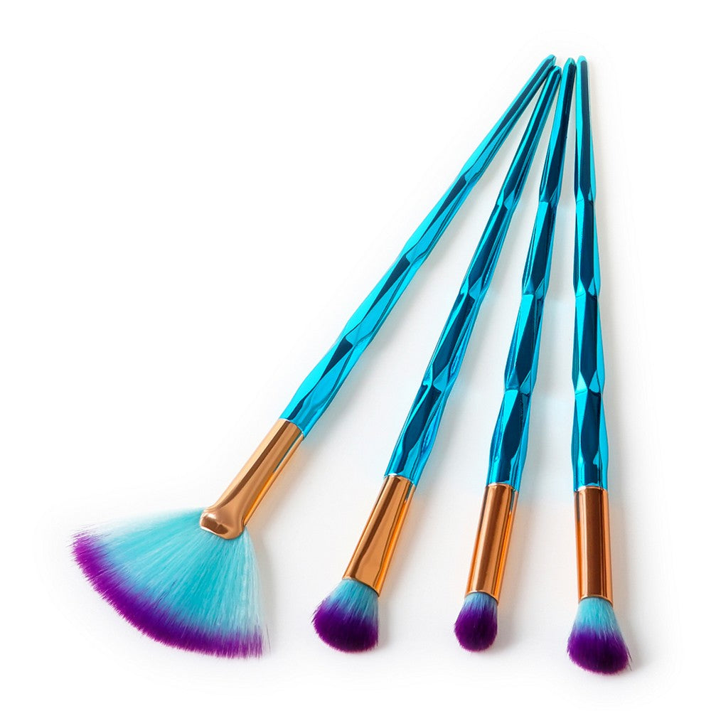 4 & 10 Pc Unicorn Brush Sets