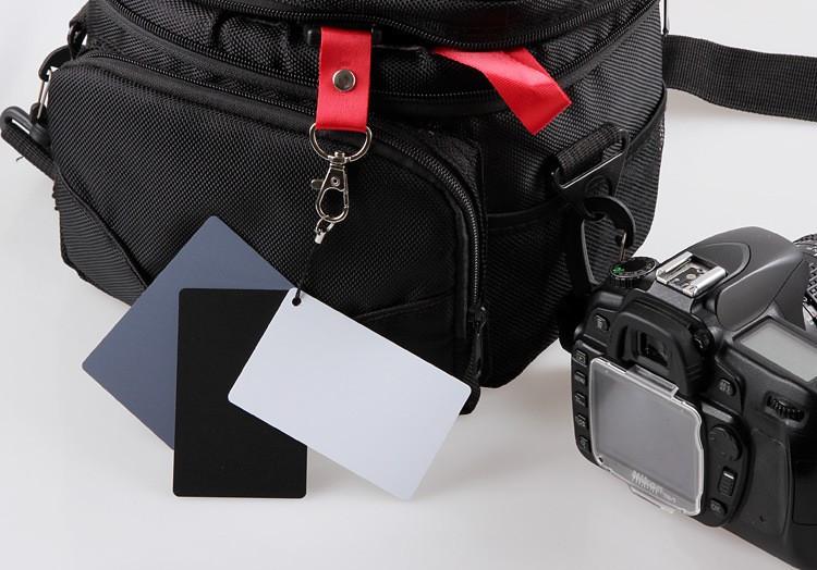 3 in 1 Pocket-Size Balance Cards (White/Black/Grey) with Neck Strap