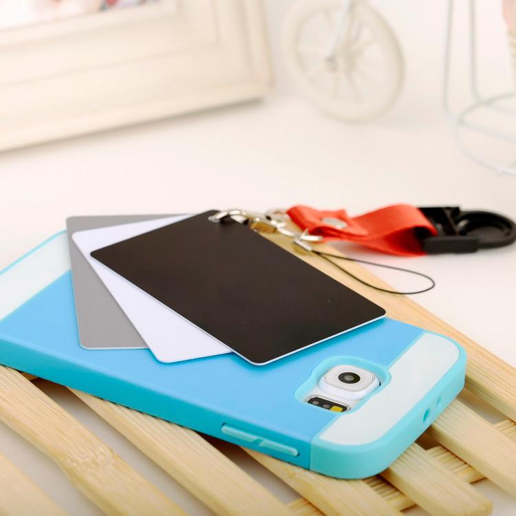 3 in 1 Pocket-Size Balance Cards (White/Black/Grey) with Neck Strap