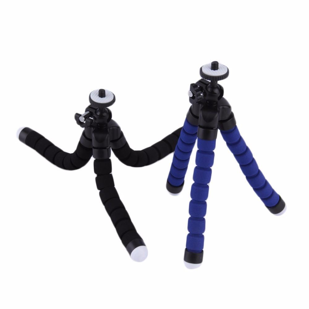 Mini Octopus Flexible Tripod With Holder For Phone Action Camera and Camcorder - 500g
