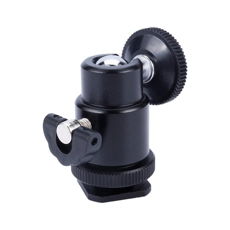 Tripod Mini Ballhead With Hot Shoe Adapter - 2.5kg