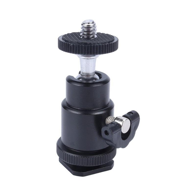 Tripod Mini Ballhead With Hot Shoe Adapter - 2.5kg