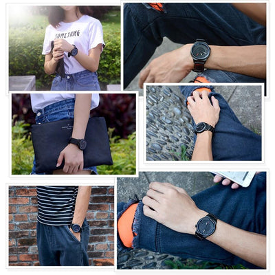 Break Original Luxury Quartz Camera Aperture Watch